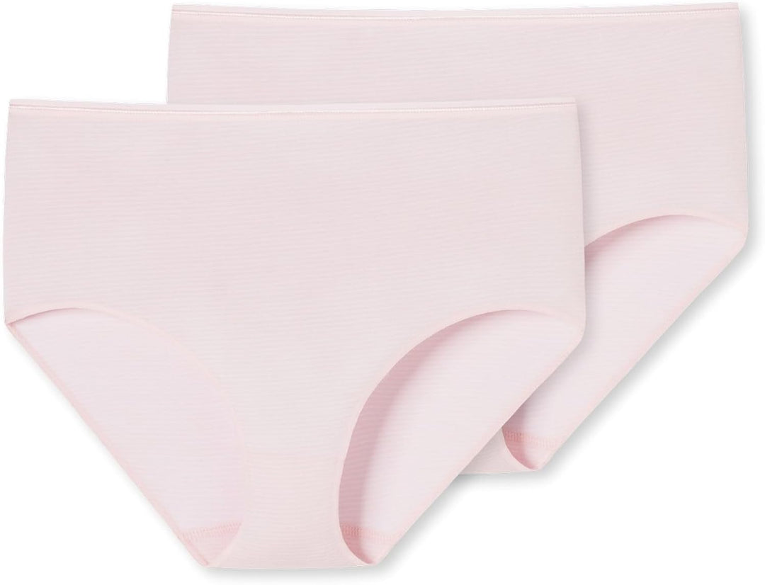 Schiesser Damen Slip Midi Midislip 2er Pack Doppelpack Poly - 162893 36 Nachtblau_162893, 36 Nachtbl