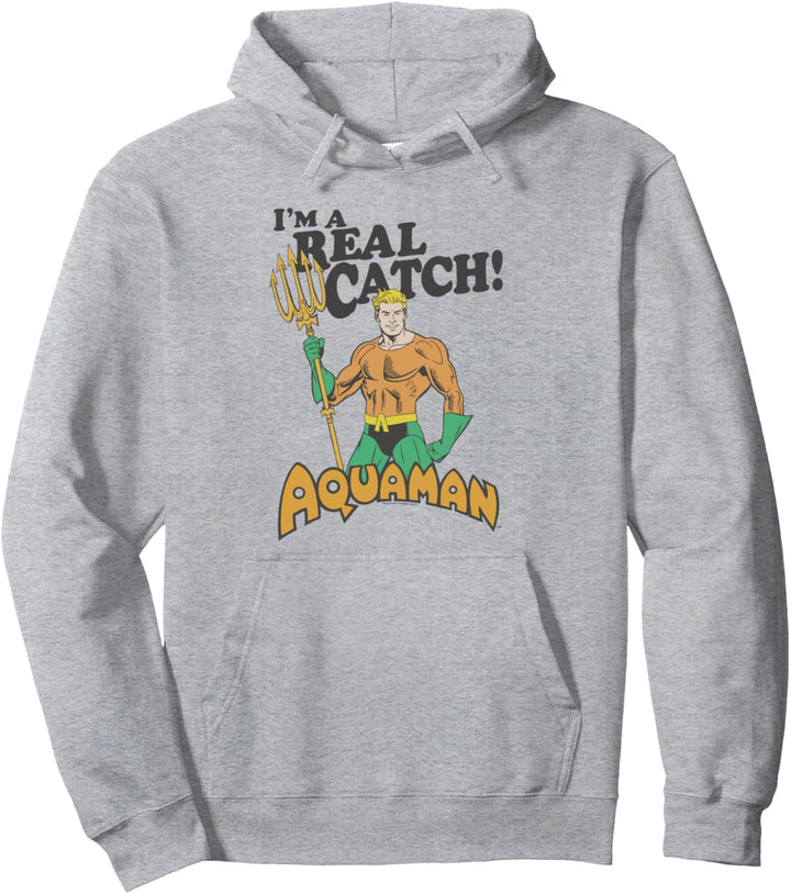 Aquaman Real Catch Pullover Hoodie