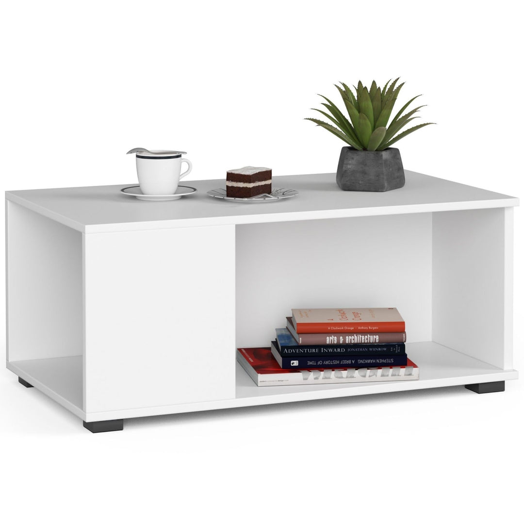 AKORD Couchtisch Holz | Juliet 90x38x51cm | | Schrank für Wohnzimmer | Schlafzimmer Schrank | Minima