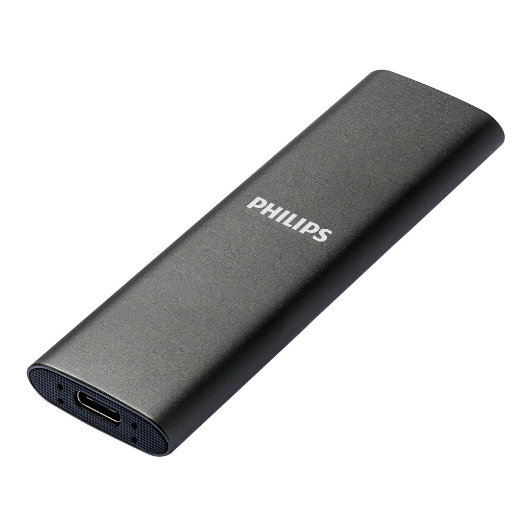 Philips External SSD 1TB Ultra Speed Space Grey 1 TB, 1 TB