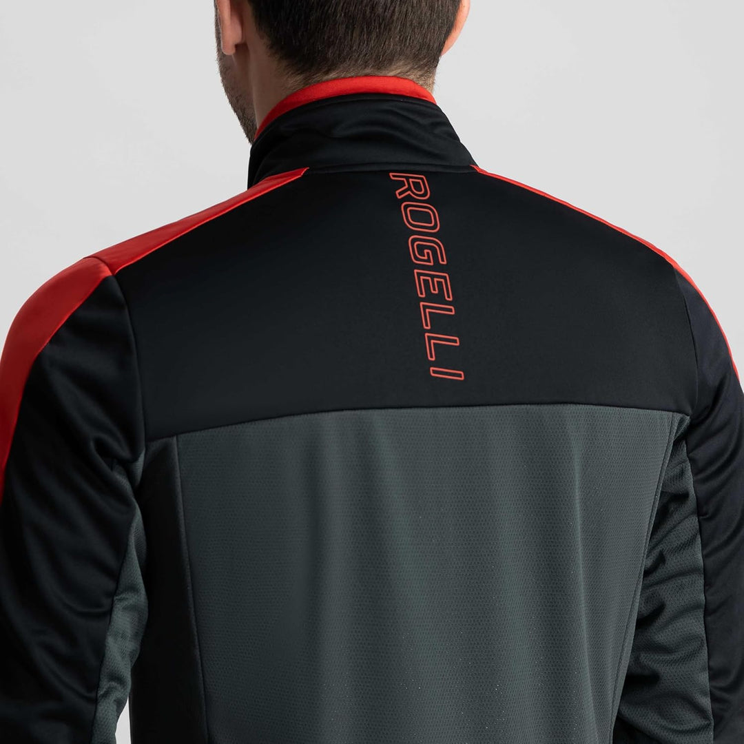 Rogelli Freeze Fahrradjacke Herren Winter - Atmungsaktiv, Wasserabweisend und Winddicht - Radjacke -
