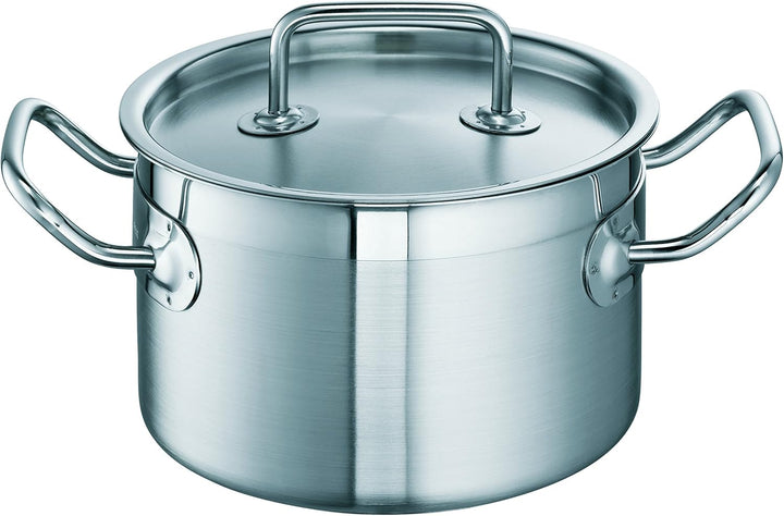 Schulte-Ufer Set 450 450 Topf Mega-Set Profi-Line i, Kupferboden, 5tlg, Edelstahl, Mega-Set
