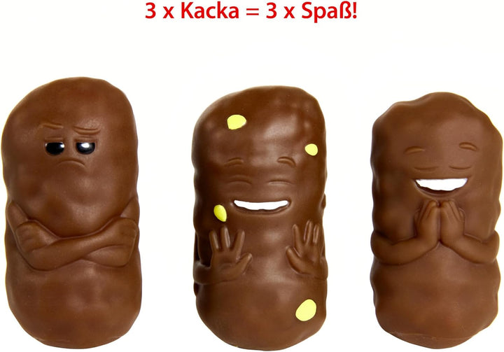Mattel Games Kacka Alarm Spiel, Voll Verstopft, Geschicklichkeitsspiel mit Toilette und Mister Kacka