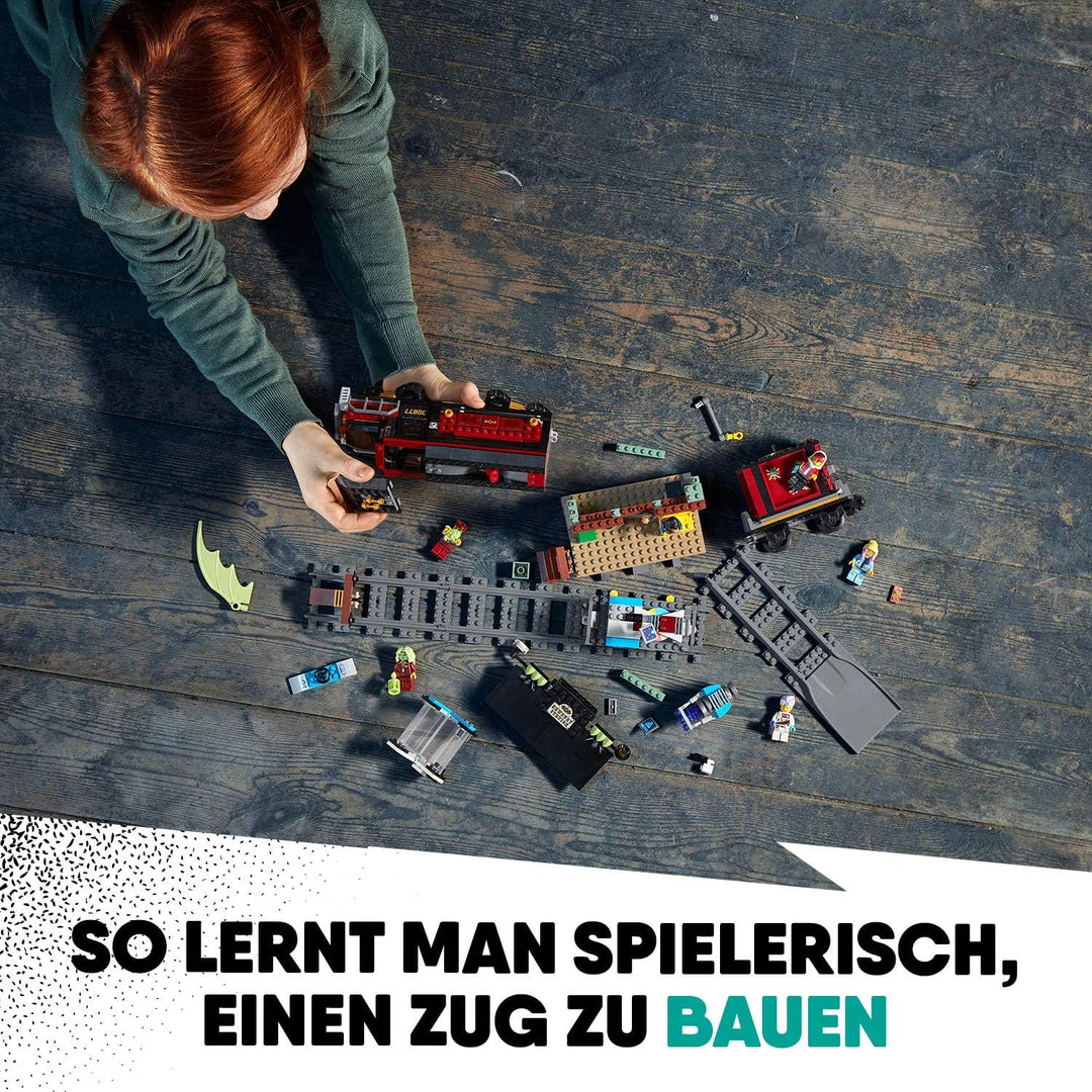 LEGO 70424 Hidden Side Geister-Expresszug Kinderspielzeug, Augmented Reality Funktionen Frustfreie V