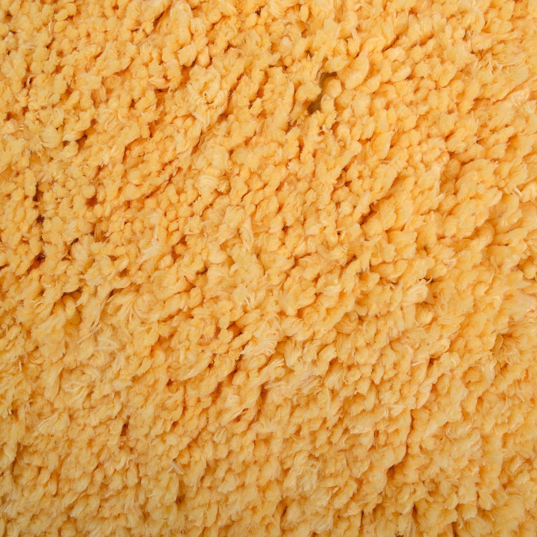 Gözze Mikrofaser Badteppich, rund 110 cm Durchmesser, RIO, Sonnengelb, 1025-13-110000 RIO Ø 110 cm S