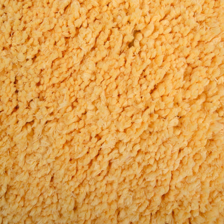 Gözze Mikrofaser Badteppich, rund 110 cm Durchmesser, RIO, Sonnengelb, 1025-13-110000 RIO Ø 110 cm S