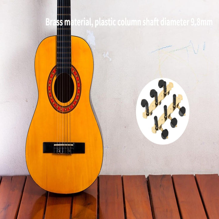 Stimmwirbel verschleissfest und langlebig 1:18 Mechaniken Stimmschlüssel Wirbel Mechaniken Ersatz fü