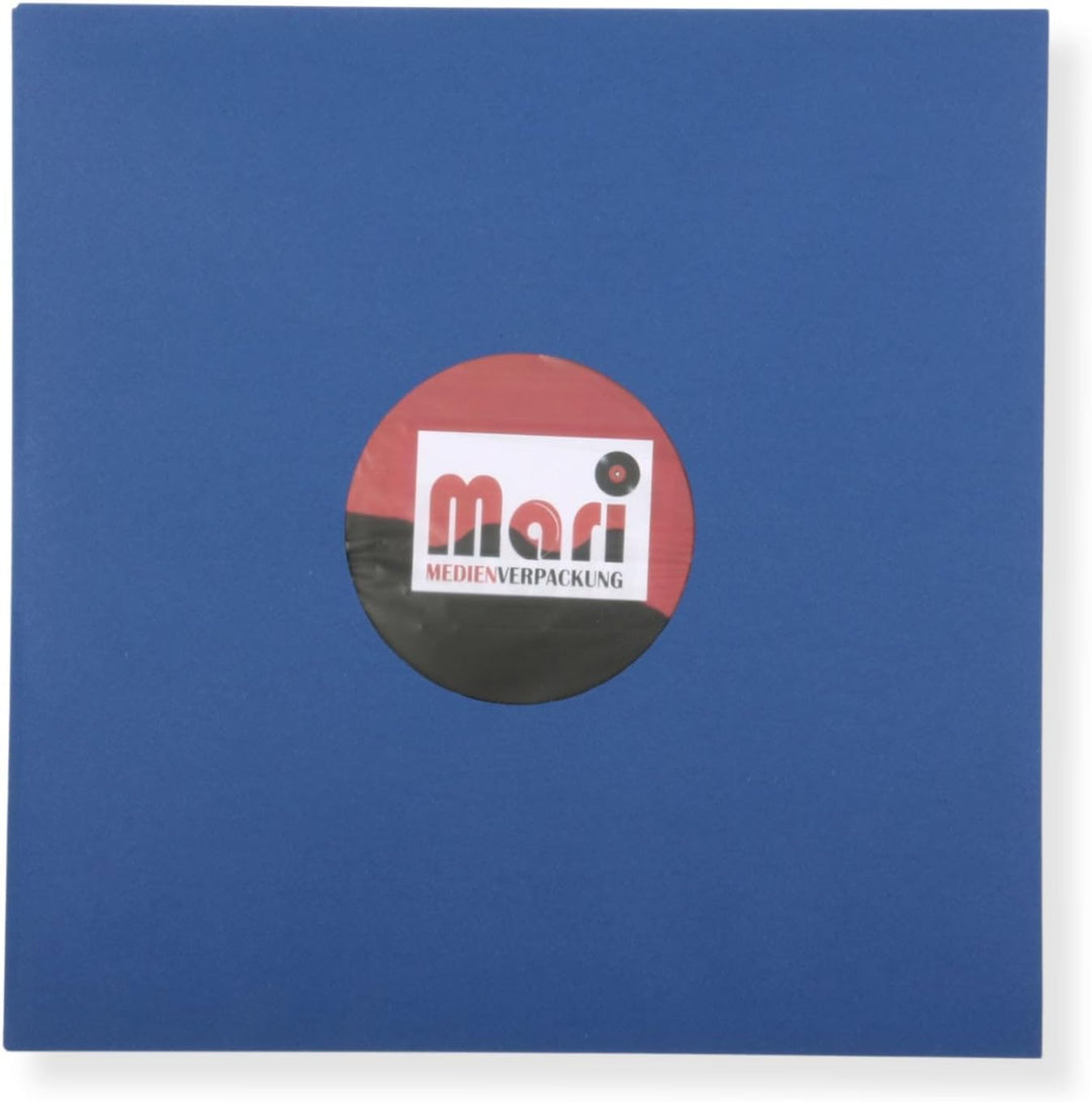 LP Innenhüllen blau (100 St.) für Langspielplatten Maxi Single Vinyl Schallplatten 309x301/304 mm ge