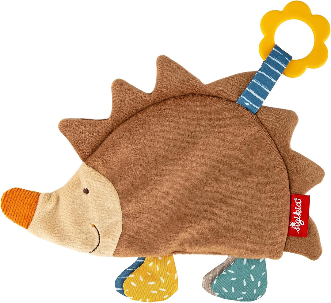 43094 SIGIKID Knistertuch Igel Baby Geschenk Braun/Igel, Braun/Igel