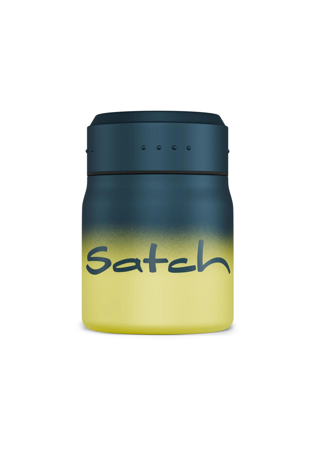 Satch Thermo Lunchbox 500ml, auslaufsicher, isoliert, mit Gabel-Löffelkombination Blue Graffiti - Ge