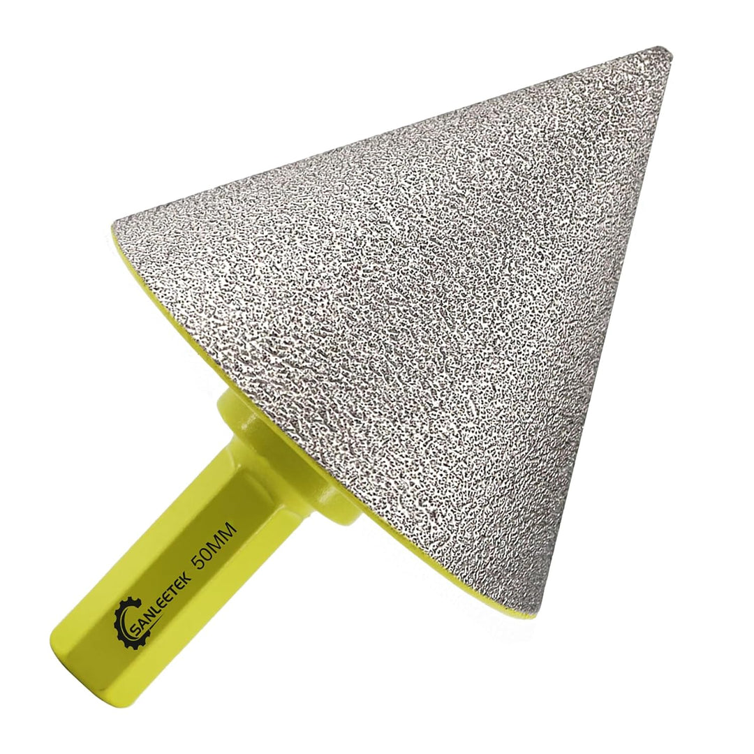Diamant Fasenbohrer 50mm Fliesenfräser SANLEETEK - Anfasen, Formen, Vergrössern und Schleifen von Lö
