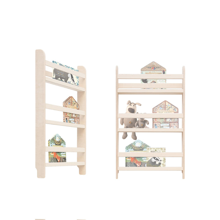 MAMOI® Kinderbücherregal aus Holzwerkstoff – Bücherkiste, Kinderbücherregal, Bücherregal für Kinderz
