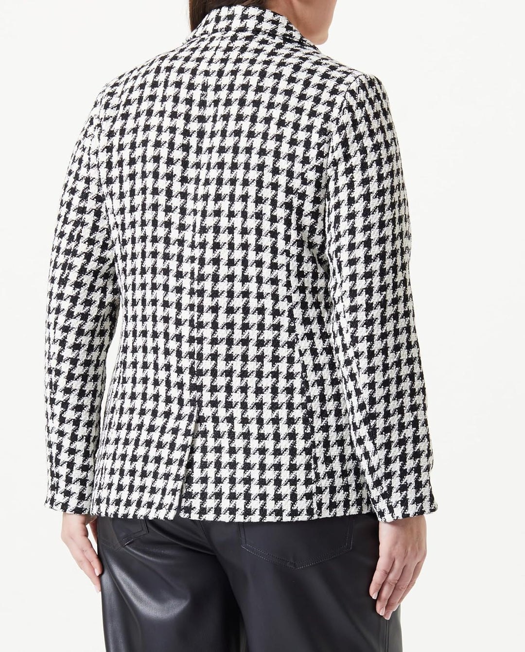 VERO MODA Damen Vmpaige Ls Houndstooth Blazer, 34