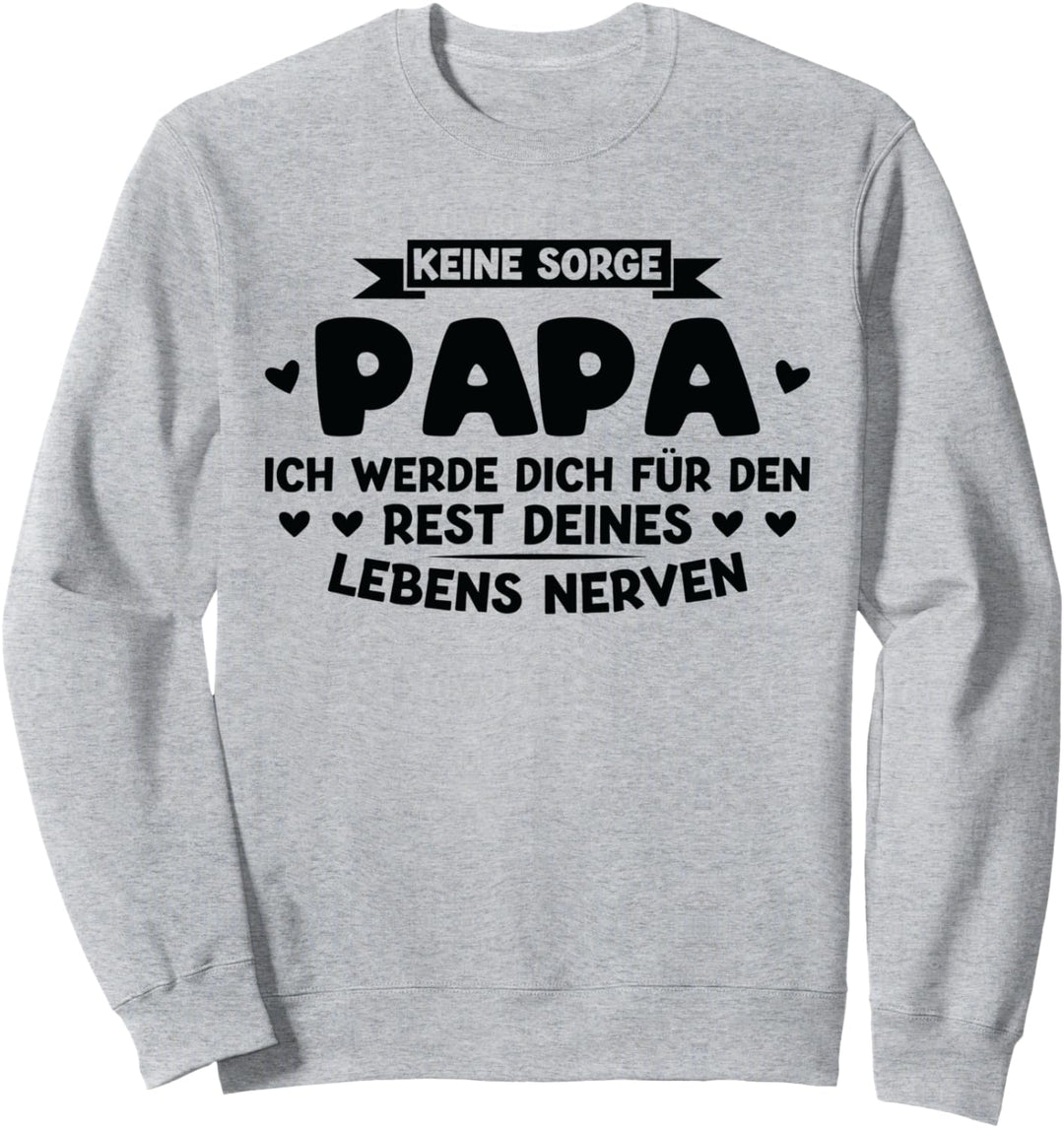 Papa Tochter Sohn Sweatshirt