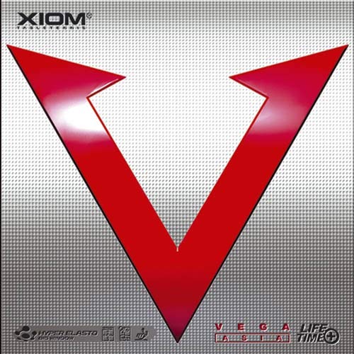 XIOM Belag Vega Asia Farbe 1,8 mm, rot, Grösse 1,8 mm, rot