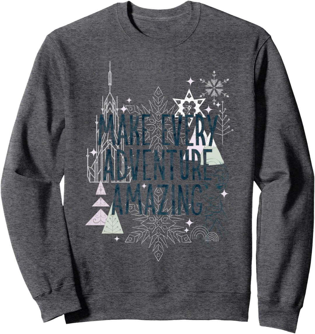 Disney Frozen Every Adventure Quote Sweatshirt