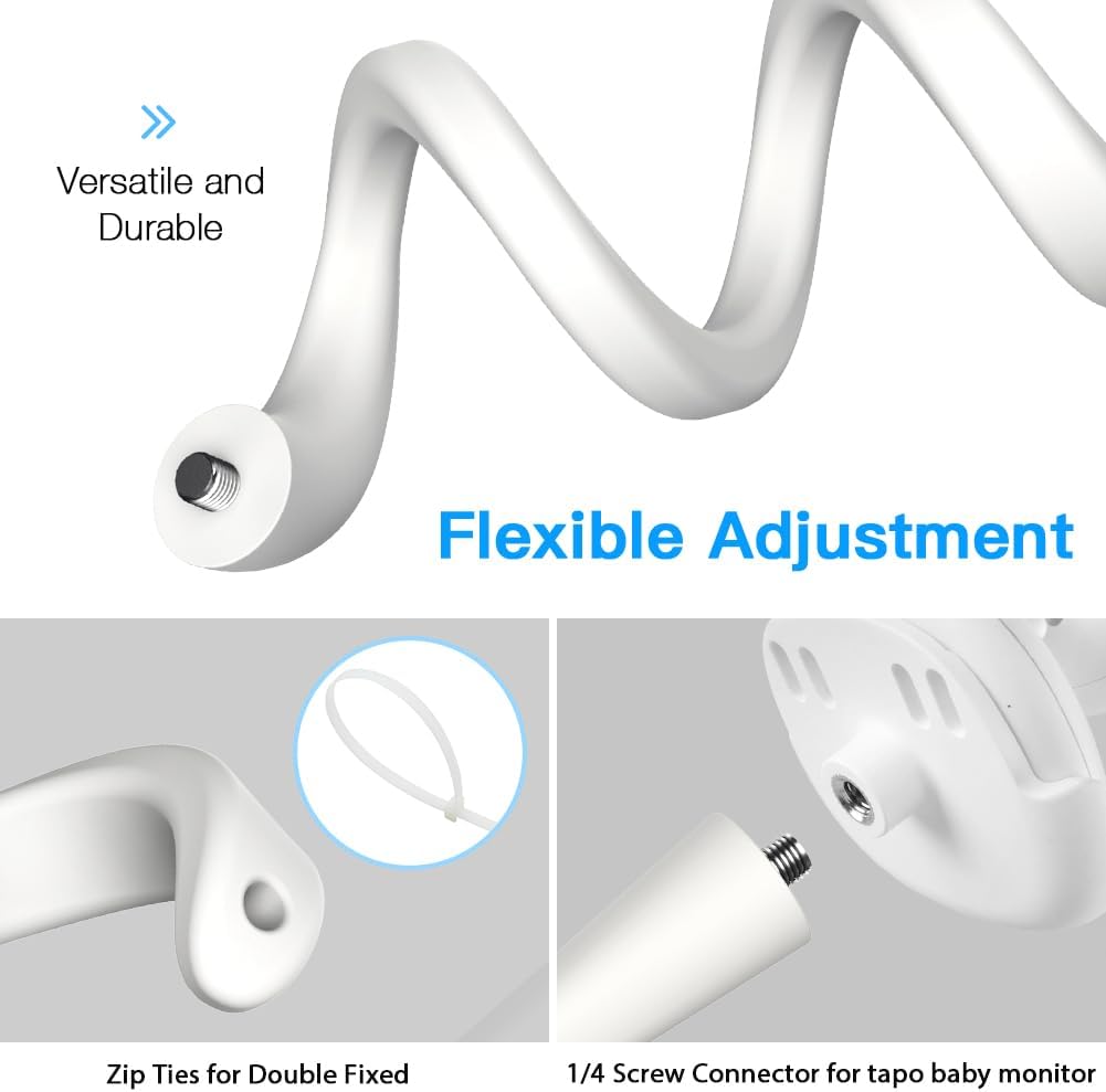 HOLACA Babyphone Halterung für BOIFUN Babyphone mit Kamera Tragbares Vox-Funktion Temperatursensor N