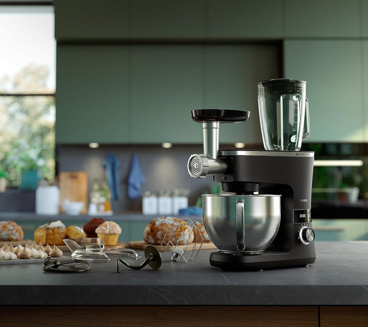 Philips Domestic Appliances Mixbehälter, 1,5 l Glasbecher, ProBlend Technologie, Spülmaschinenfest,