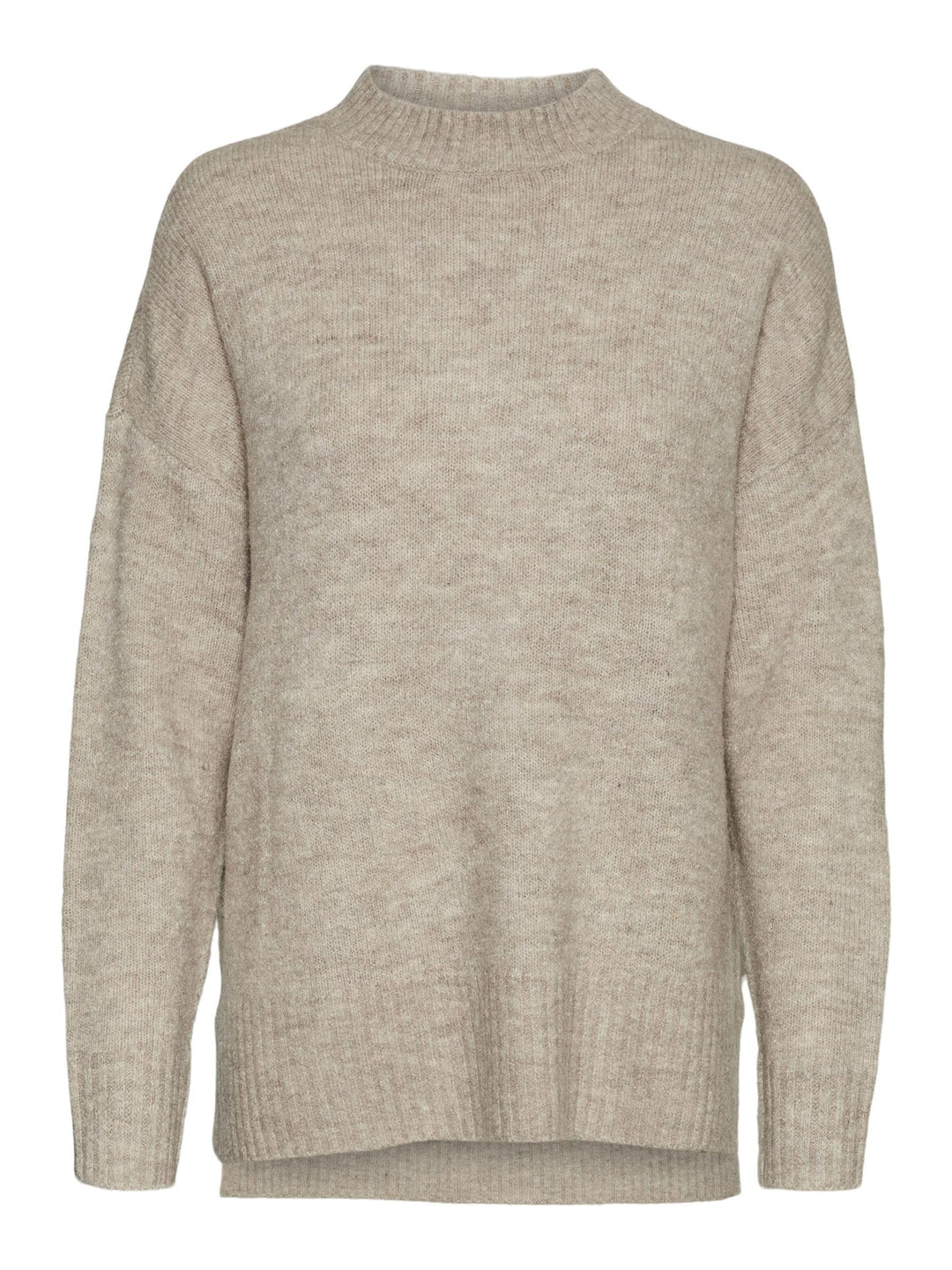 VERO MODA Damen Vmlefile Oversize Boxy Blou Ga Noos TLL Pullover L Tall Birch, L Tall Birch