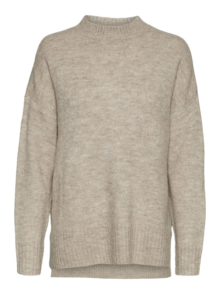 VERO MODA Damen Vmlefile Oversize Boxy Blou Ga Noos TLL Pullover, S Tall