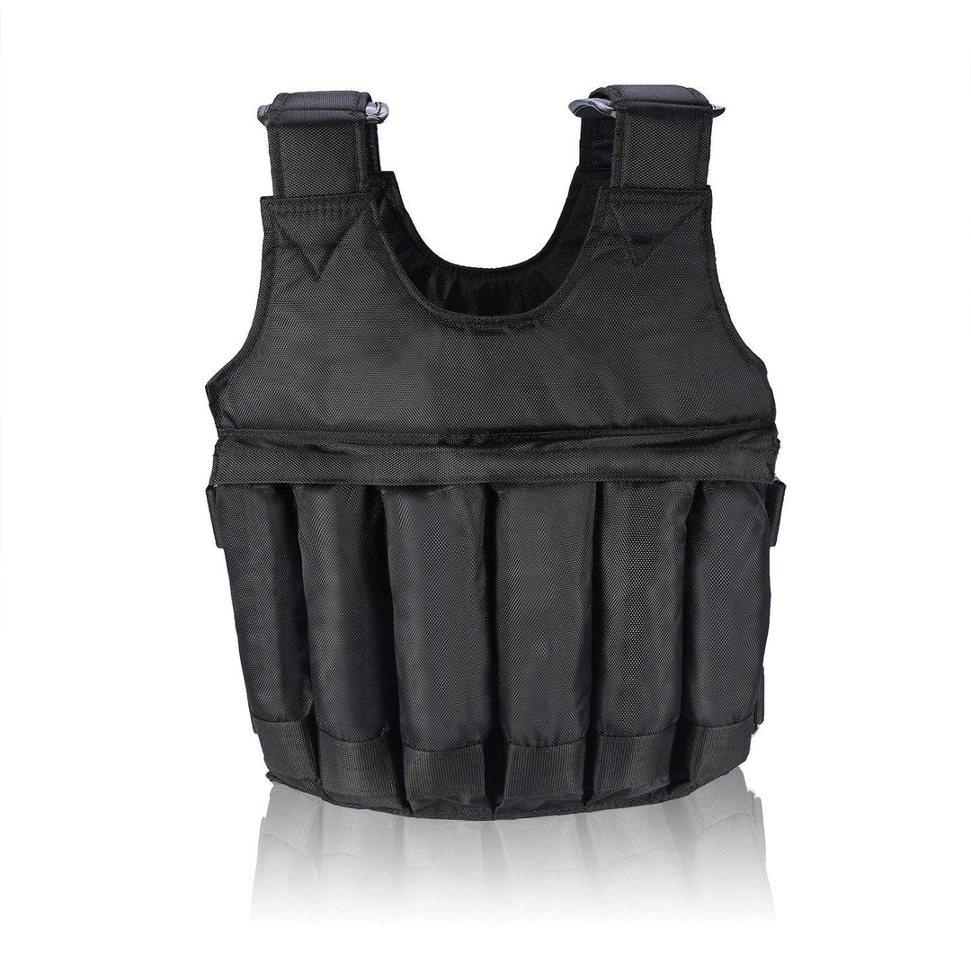 Gewichtsweste 50 KG Verstellbare Krafttraining Weight Vest Trainingsweste Training Fitness Sport Jac