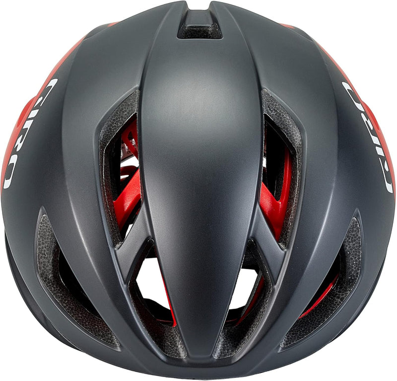 Giro Herren Eclipse Fahrradhelm S Matte Black/White/Red 22, S Matte Black/White/Red 22