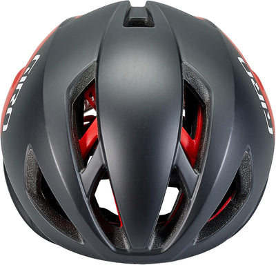 Giro Unisex – Erwachsene Eclipse Spherical Helme L Matte Black/White/Red 22, L Matte Black/White/Red