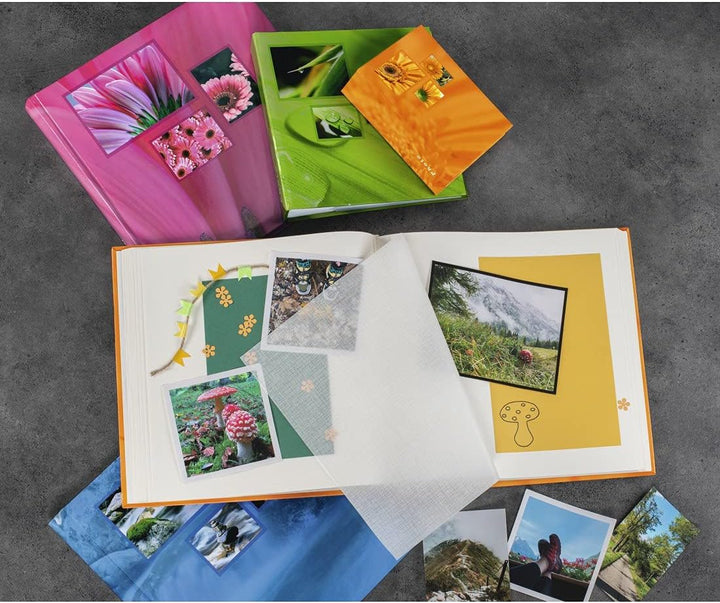 Hama 00106261 Minimax-Album Singo, 10 x 15/100, grün Grün 13 x 16.5 cm, Grün 13 x 16.5 cm