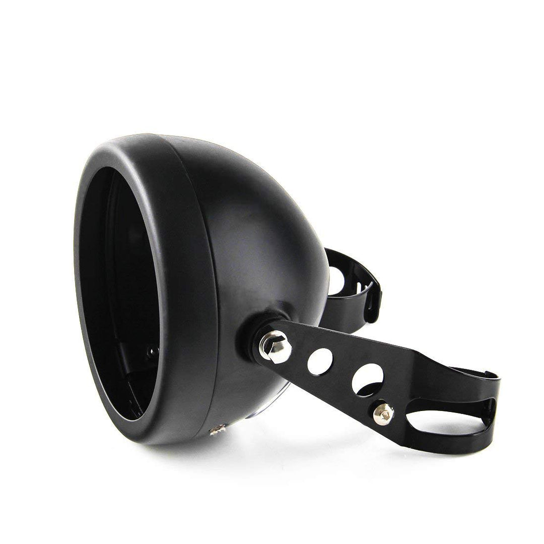 SKUNTUGUANG 5 3/4 5,75 Zoll Led Scheinwerfer Housing Bracket Eimer für Motorrad Schwarz