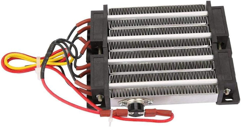 Fafeicy PTC-Keramik-Lufterhitzer, 220V 1000W Isolierte PTC-Heizelement, 96 mm Wellenlänge, automatis