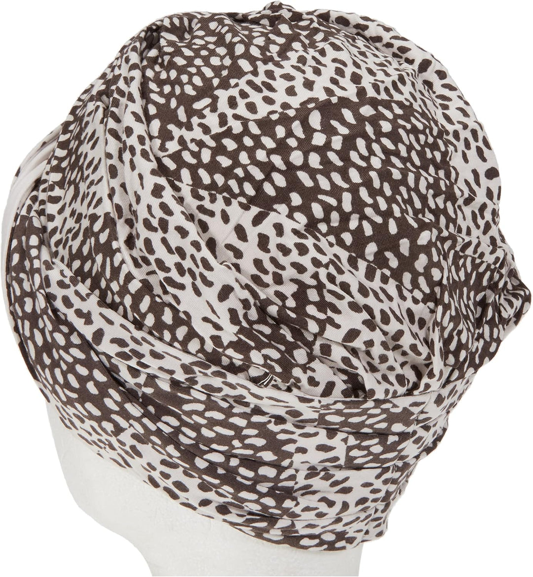 Christine Headwear Damen Shakti Turban-Printed Headband 1 stück (1er Pack) Patchwork Leo, 1 stü
