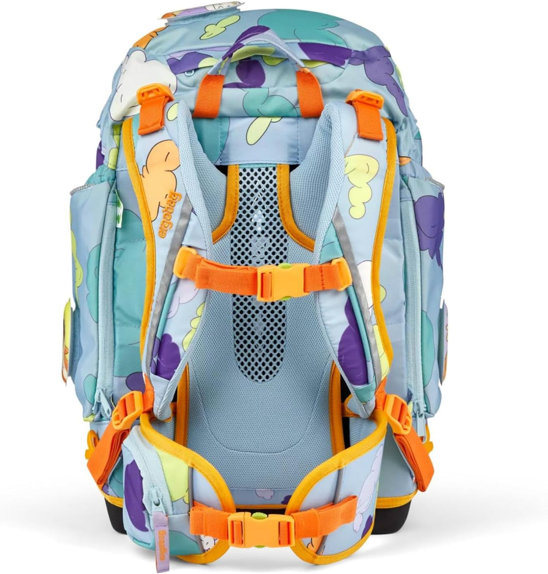 ergobag Pack Set ergonomischer Schulrucksack flexibel 6-teilig Set 1. Klasse Grundschule für Mädchen