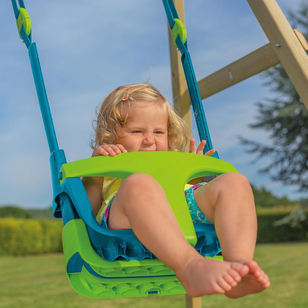 TP Toys TP900 Monate 4 in 1 Verstellbarer Quadpod Baby Schaukelsitz von 6 Motten bis Kinder 8 Jahre,
