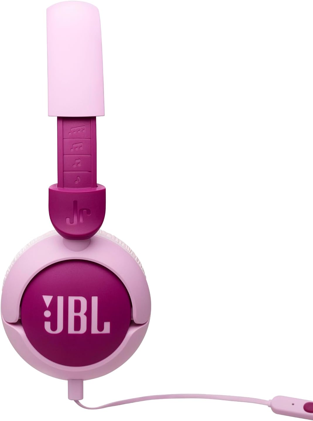 JBL Junior 320, On-Ear-Kopfhörer mit Kabel und eingebautem Mikrofon für Kinder, JBL Safe Sound, nied