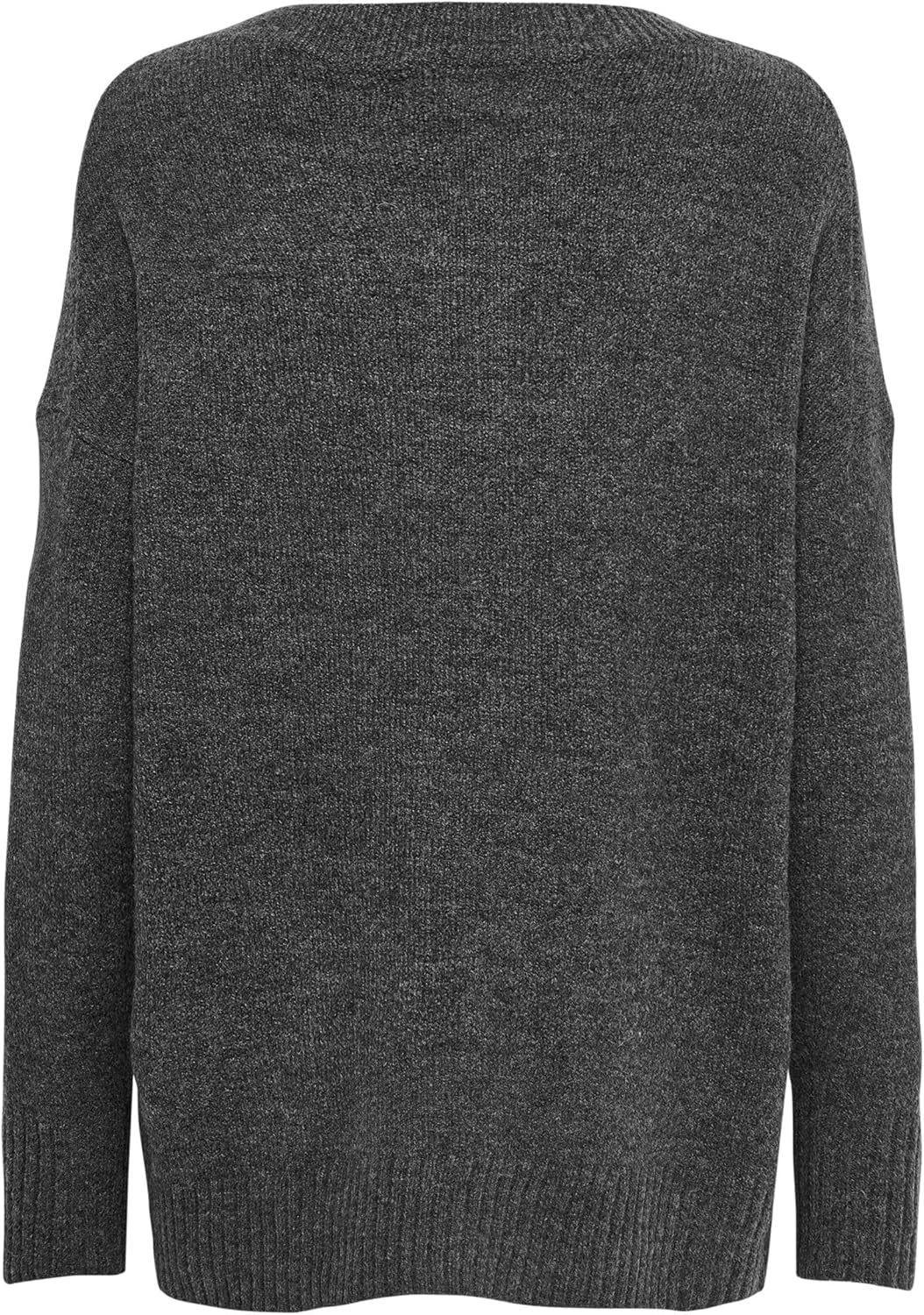 ONLY Female Strickpullover ONLNANJING Strickpullover M Dark Grey Melange, M Dark Grey Melange