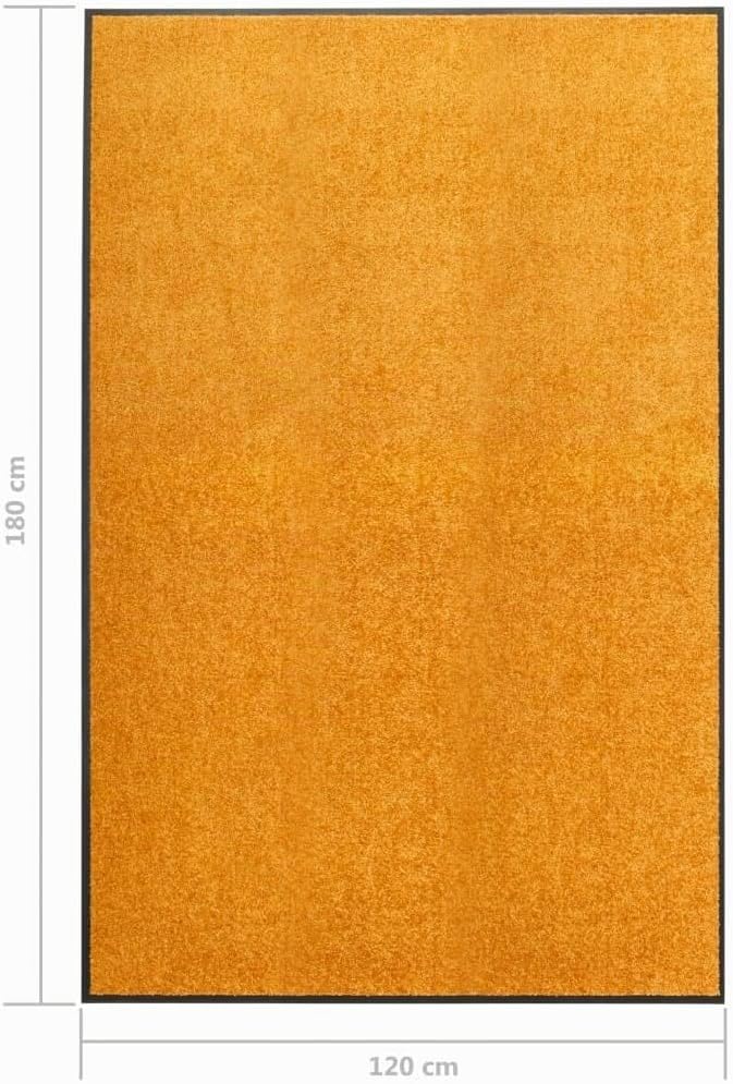 vidaXL Fussmatte Waschbar Schmutzfangmatte Türmatte Fussabtreter Schmutzmatte Schmutzfangläufer Saub