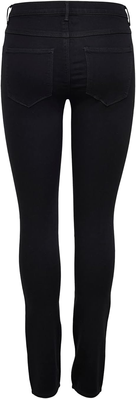 ONLY Female Skinny Jeans ONLROYAL Mittlere Taille Skinny Fit Jeans XS / 32L Dunkelblau, XS / 32L Dun
