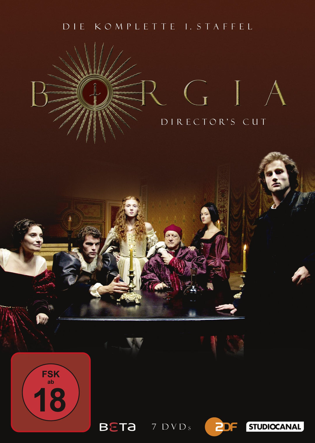 Borgia - Die komplette 1. Staffel (Director's Cut) [7 DVDs], DVD