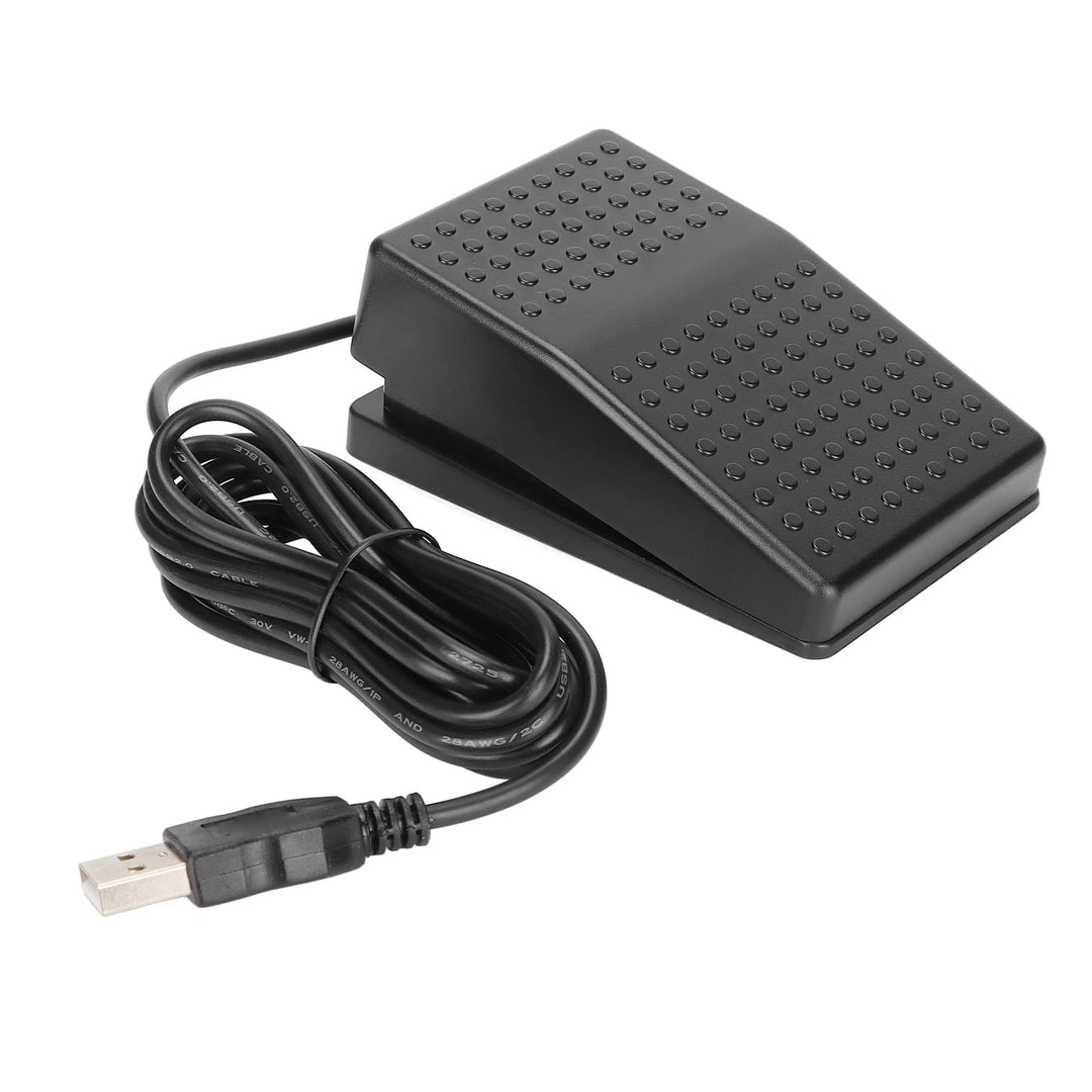 USB Fussschalter, Videospiel Pedal, Programmierbare Tastatur für und Spielaktionen, Multimedia Taste