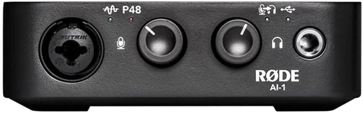 RØDE Komplettes Studio-Kit mit NT1 Kondensatormikrofon und AI-1 Audio-Interface für Musikproduktion,