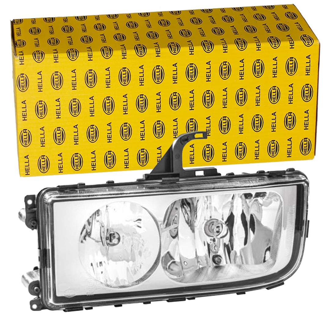 HELLA 1DB 247 011-041 Halogen-Hauptscheinwerfer - rechts - für u.a. Mercedes-Benz Axor II Rechts (Be