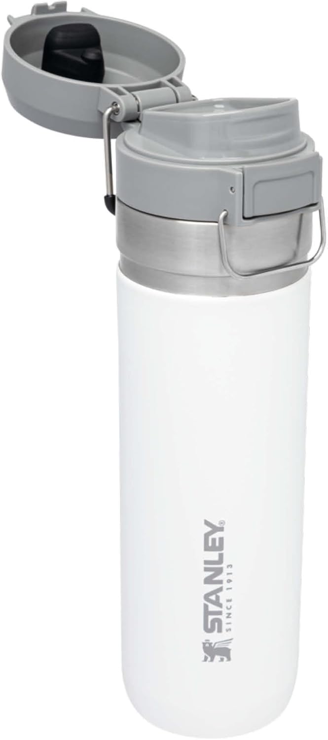 Stanley Quick Flip Trinkflasche Edelstahl - Hält 7+ Stunden Kalt - Wasserflasche BPA-Frei - Spülmasc