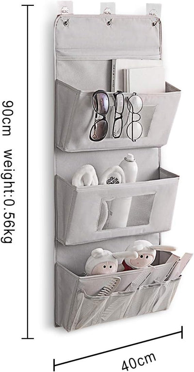 PORRASSO Wall Hanging Storage Bag Hängeorganizer Tür Schrank Organizer Aufbewahrungstasche Wandbehan