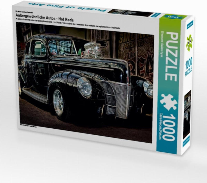 CALVENDO Puzzle Aussergewöhnliche Autos - Hot Rods 1000 Teile Lege-Grösse 64 x 48 cm Foto-Puzzle Bil