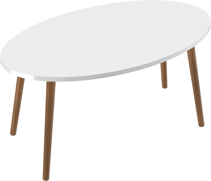 [en.casa] Couchtisch Sindal Beistelltisch 41 x 90 x 50 cm Kaffeetisch aus Spanplatte und Holz Sofati