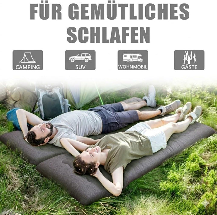 MAXYOYO Tragbare Faltbare Futon -Matratze, Hypoallergenischer Stoff Und Speicherschaummatratzenpad M