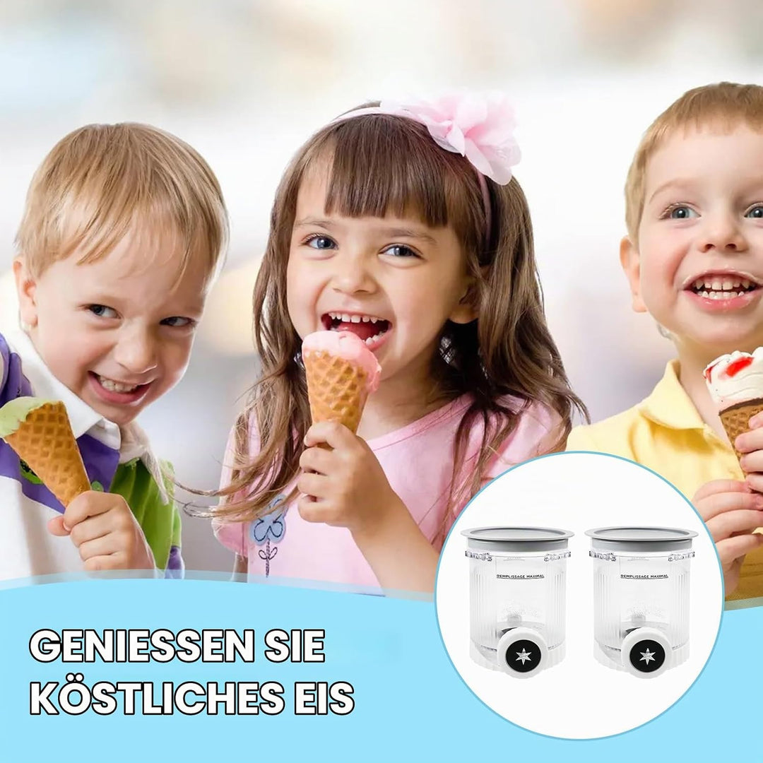 2 Stück Creami Behälter für Ninja Swirl, Tubs Zubehör für die Ninja Creami NC701 NC700 Serie, BPA-fr