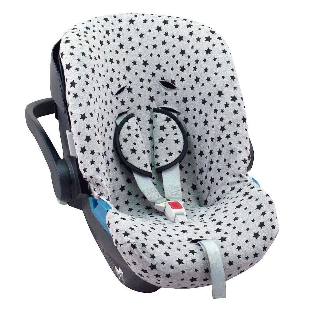 JYOKO KIDS Bezug für Autositz kompatibel mit Cybex Aton Cloud- Q-M-2-4-5, aus Baumwolle (Aton 2, Bla