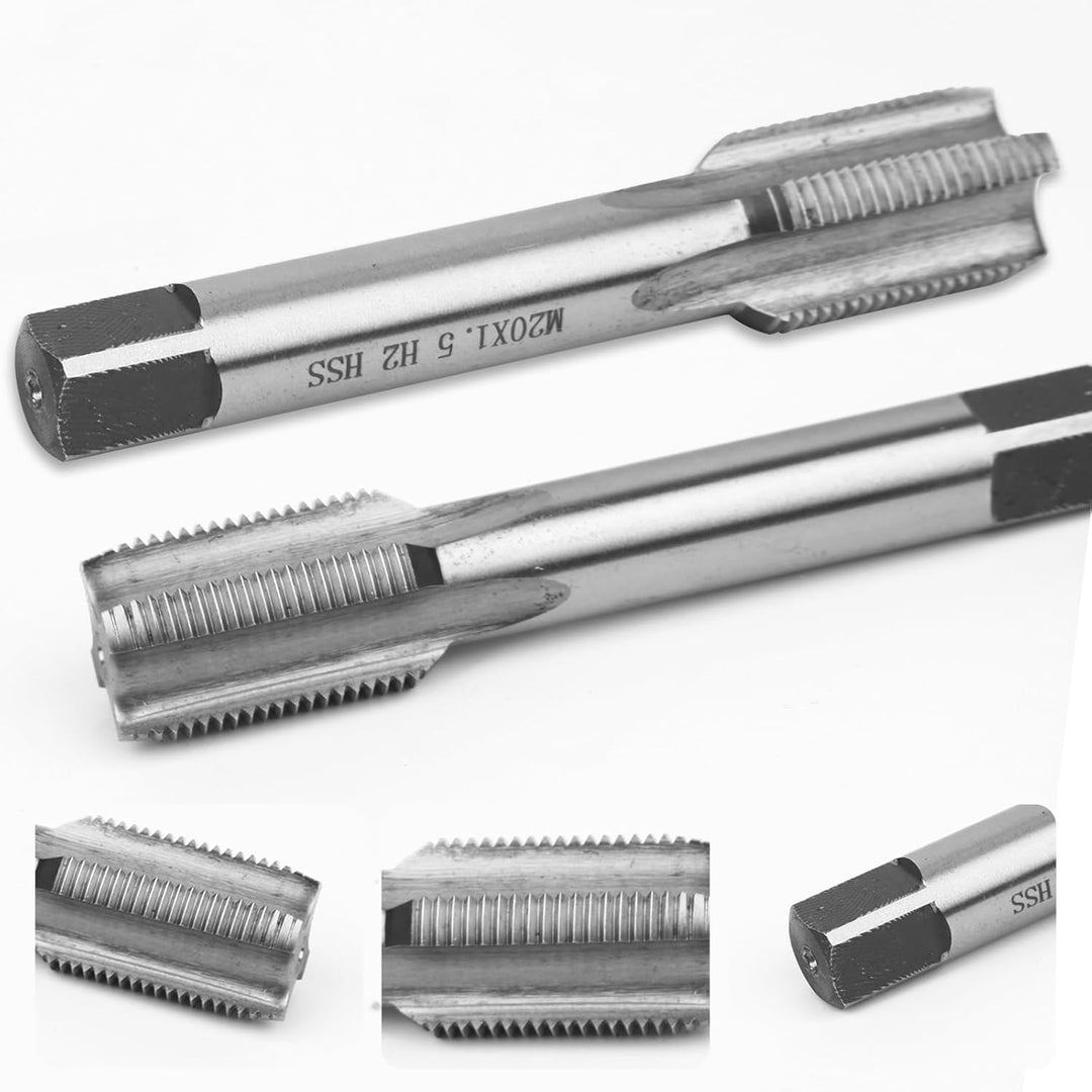 Gewindeschneid und Gewindeschneideisen M20 X 1,5mm, HSS Metric Gewindebohrer Aussengewindeschneider