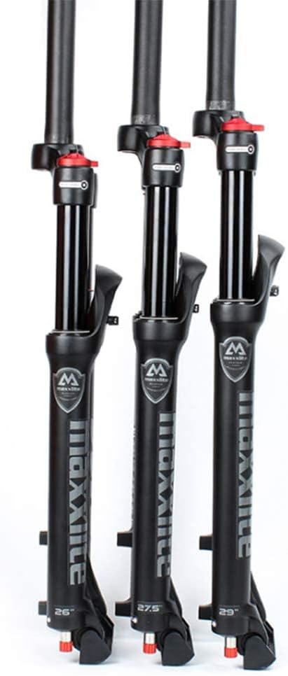 splumzer [EU Stock MTB Gabel 26 27,5 29 Zoll MTB Federgabel Federweg 100mm,1-1/8 Straight Tube/Taper